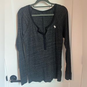 Abercrombie & Fitch Henley Long Sleeve